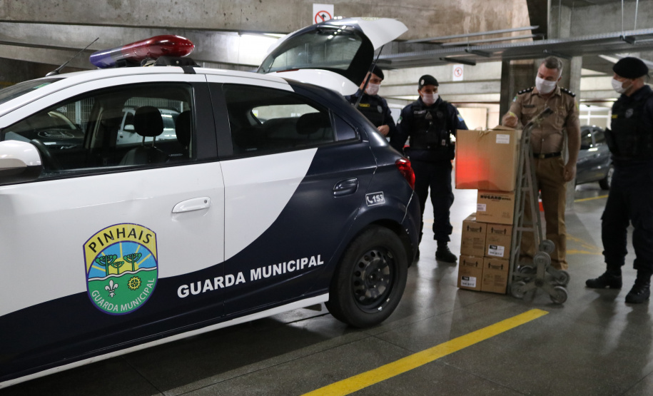 Segurança Pública repassa mais de 134 mil EPIs contra Covid-19 a Guardas Municipais do Paraná