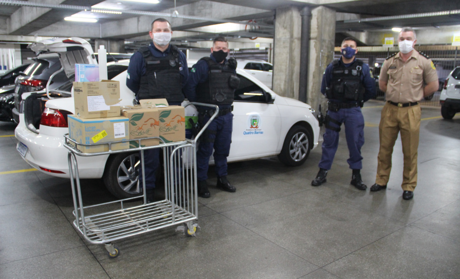 Segurança Pública repassa mais de 134 mil EPIs contra Covid-19 a Guardas Municipais do Paraná
