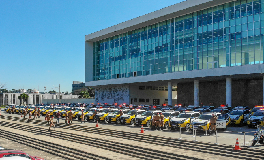 Governo entrega 70 novas viaturas para a Polícia Rodoviária Estadual