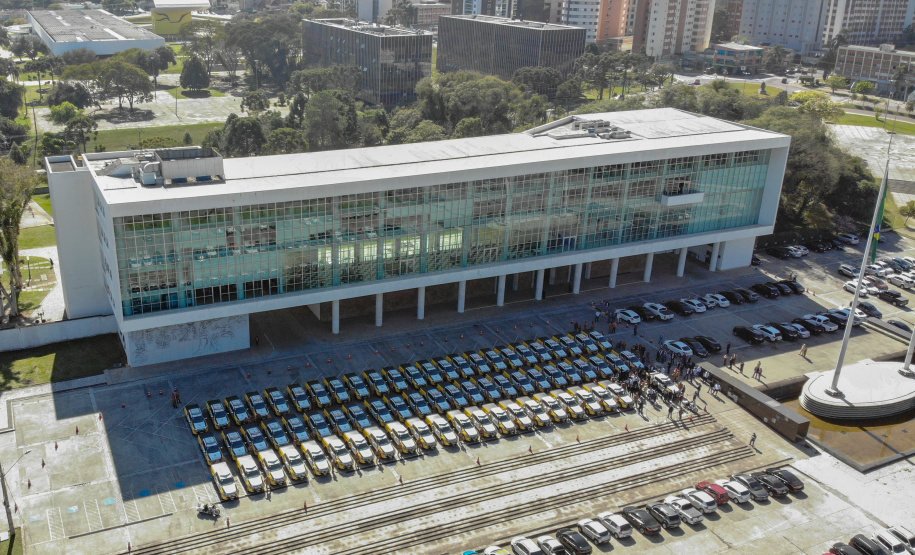 Governo entrega 70 novas viaturas para a Polícia Rodoviária Estadual