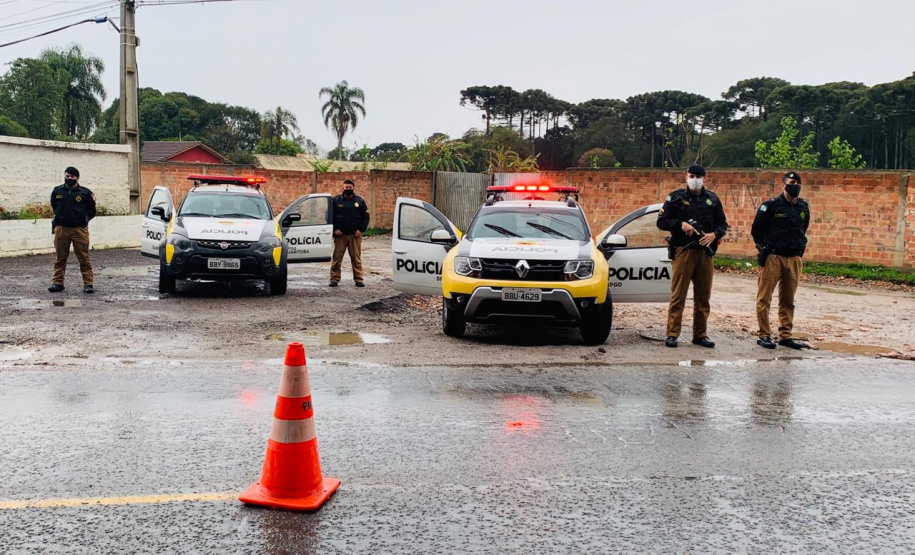 Operação do BPGd em Piraquara resulta em três prisões e um veículo recuperado