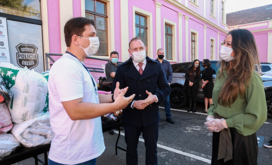 Polícia Civil contribui com a campanha Aquece Paraná