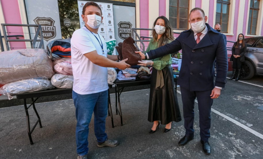 Polícia Civil contribui com a campanha Aquece Paraná