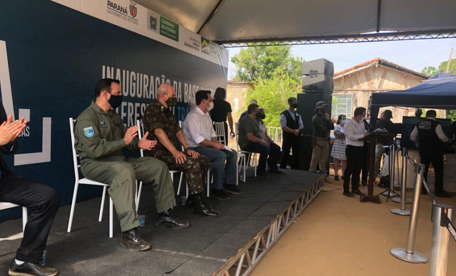Base integrada reforça policiamento na faixa de fronteira do PR e do MS