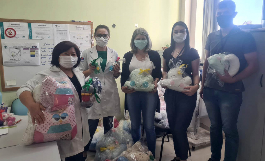 Pacientes de hospitais de Cascavel recebem produtos feitos por presos