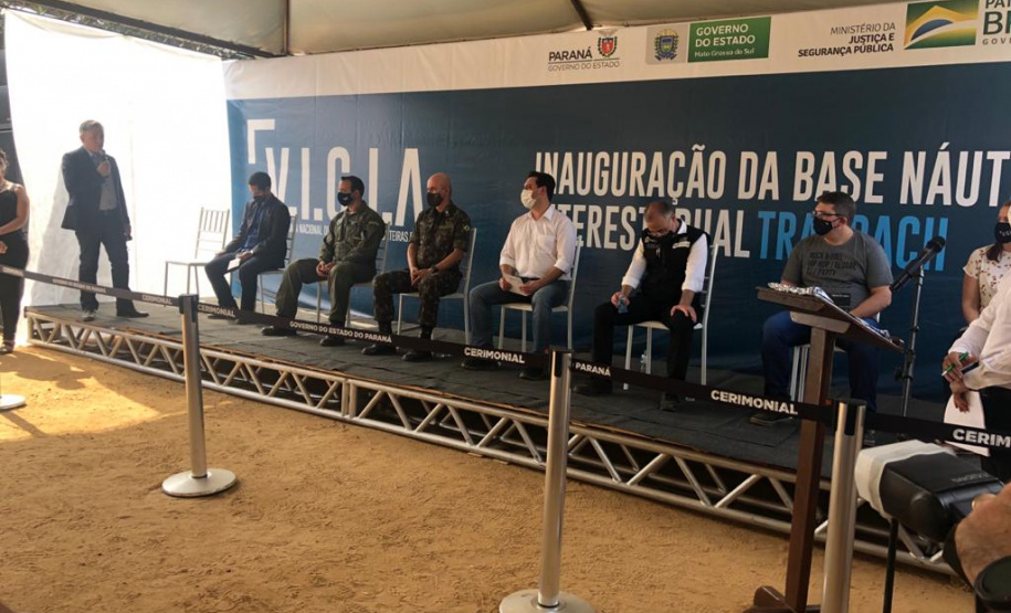 Base integrada reforça policiamento na faixa de fronteira do PR e do MS