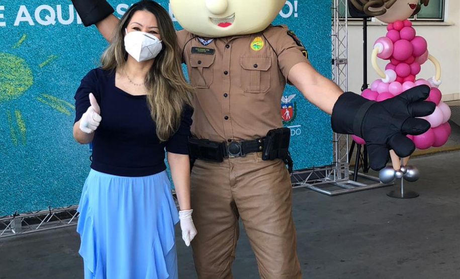 BPTran encerra Semana Nacional do Trânsito com apoio a arrecadação de brinquedos para a Campanha Paraná Piá