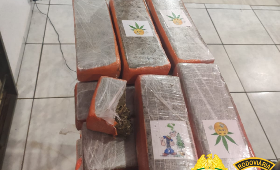 BPRv apreende mais de 120 quilos de maconha em situações distintas no Noroeste do estado