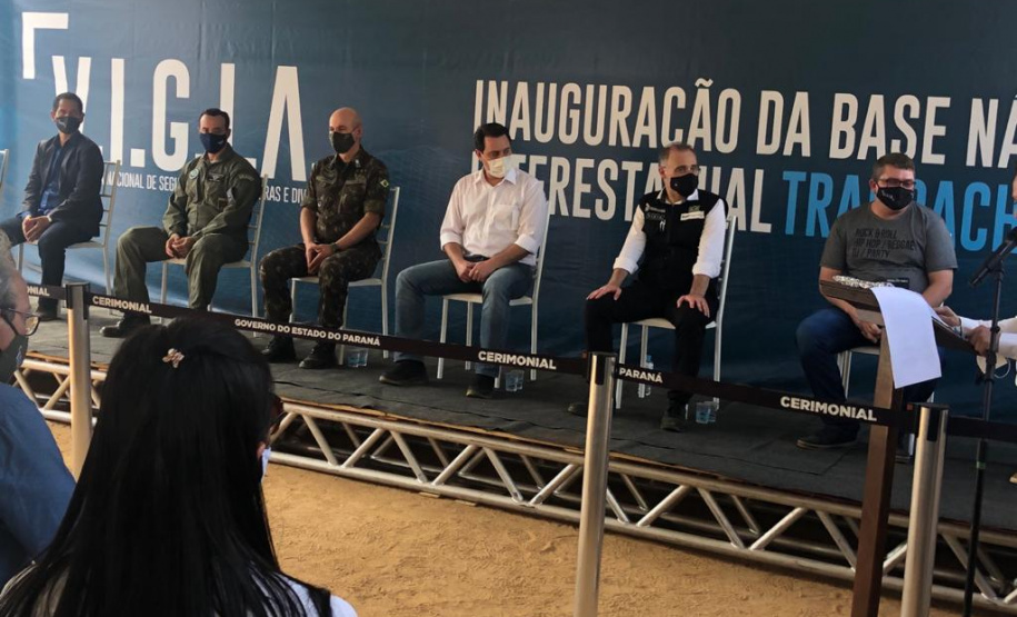 Base integrada reforça policiamento na faixa de fronteira do PR e do MS