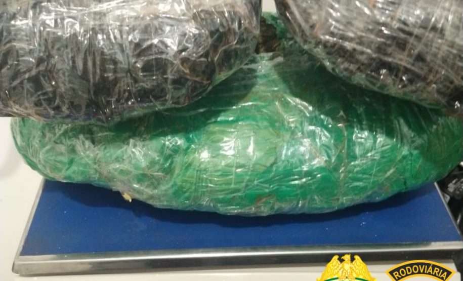 BPRv aborda ônibus e apreende mais de 3,7 quilos de maconha e skunk no Noroeste do estado