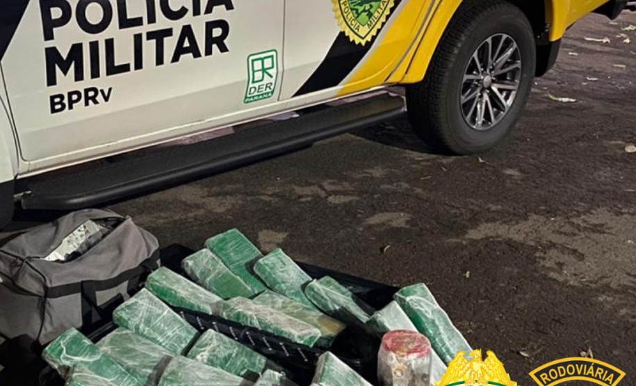 BPRv apreende mais de 120 quilos de maconha em situações distintas no Noroeste do estado