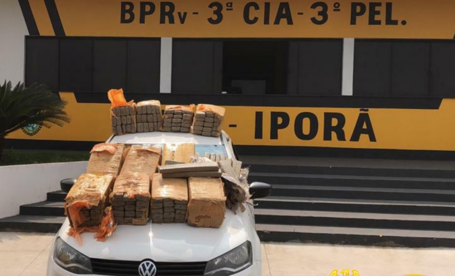 Policiamento em rodovias estaduais do Noroeste do estado resulta em mais de 325 quilos de drogas apreendidas no final de semana