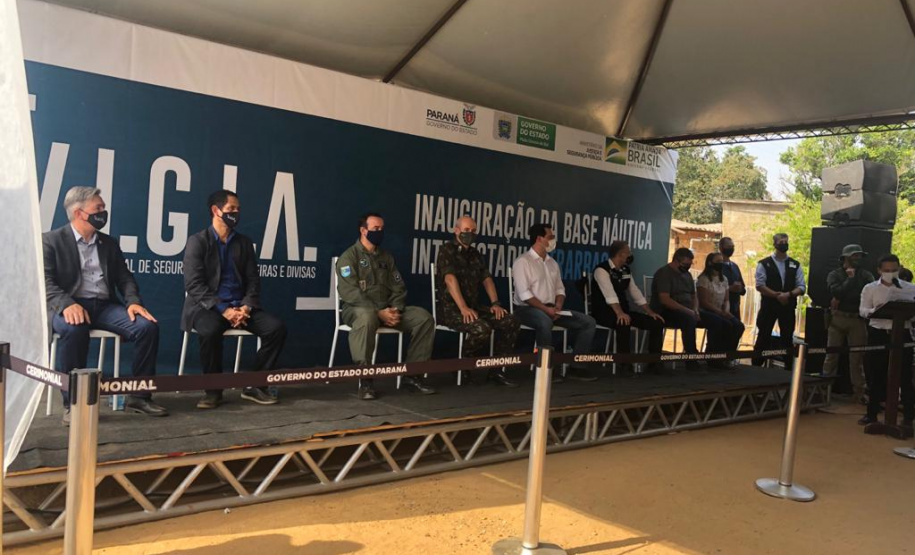 Base integrada reforça policiamento na faixa de fronteira do PR e do MS