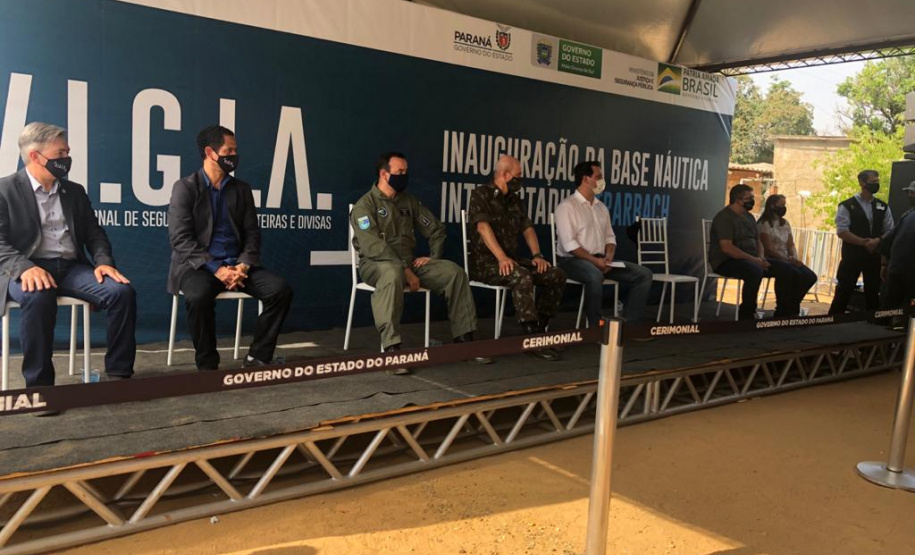 Base integrada reforça policiamento na faixa de fronteira do PR e do MS