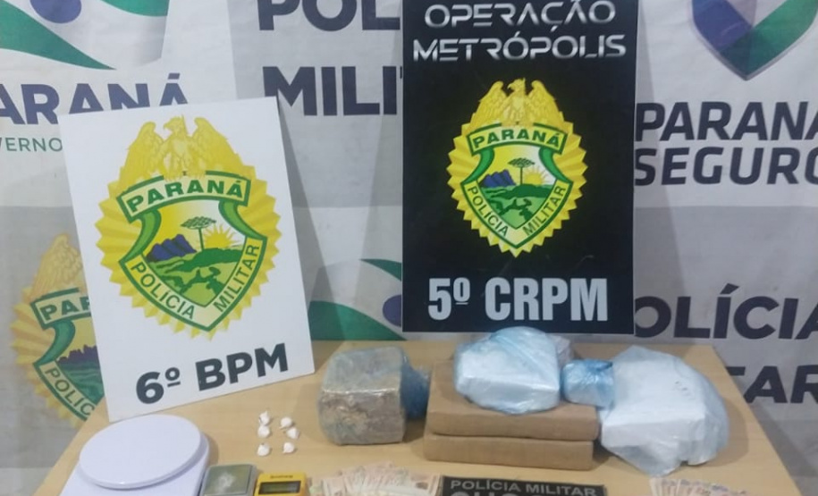 PM encerra segunda edição da Megaoperação Metrópolis com 1,8 toneladas de drogas apreendidas e 255 detidos