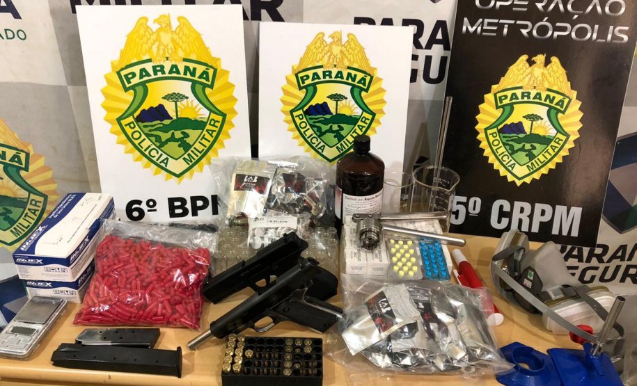 PM encerra segunda edição da Megaoperação Metrópolis com 1,8 toneladas de drogas apreendidas e 255 detidos