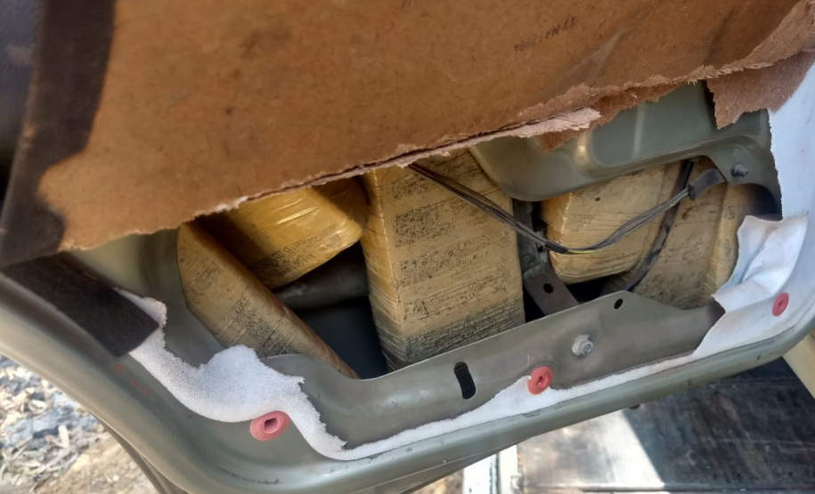 86 quilos de maconha são apreendidos durante a Operação Hórus no Noroeste do estado