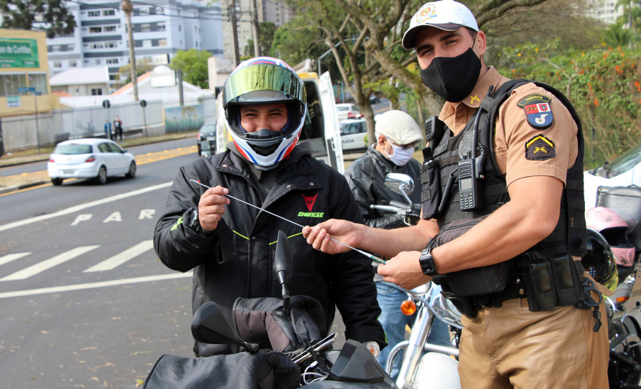 BPTran distribui antenas corta-fio para motociclistas