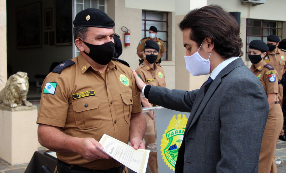 Banda de Música da PM recebe Menção Honrosa da Assembléia Legislativa do Paraná