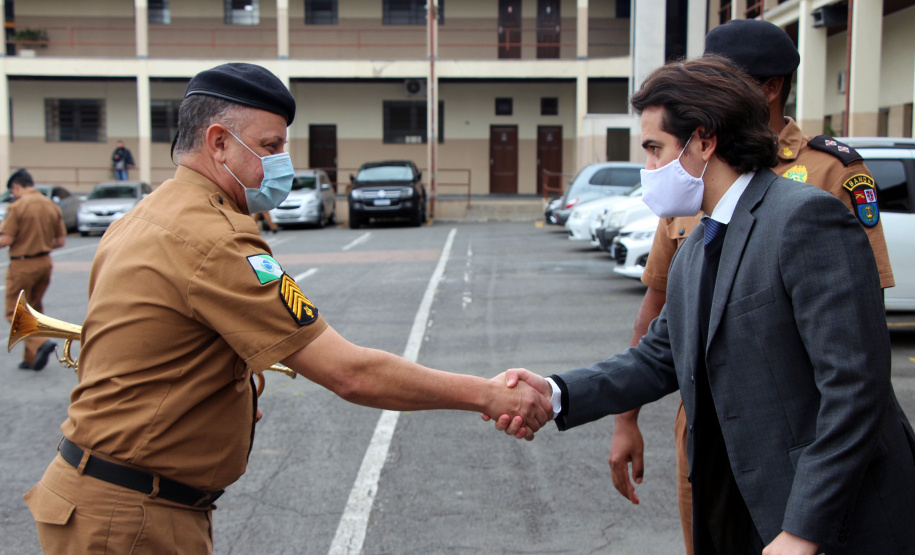 Banda de Música da PM recebe Menção Honrosa da Assembléia Legislativa do Paraná