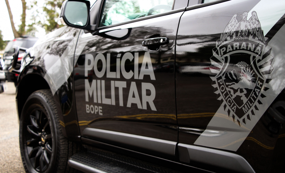 BOPE recupera carro poucas horas após o crime em Piraquara; arma de fogo foi apreendida