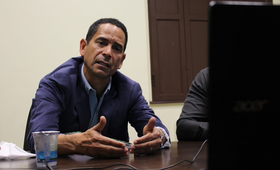 Secretário coronel Marinho participa de videoconferência com delegados da Polícia Civil de todo o Estado