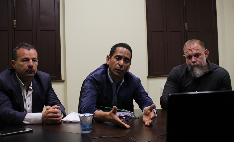 Secretário coronel Marinho participa de videoconferência com delegados da Polícia Civil de todo o Estado