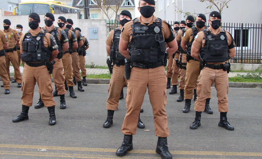 PM inicia operação Saturação com mais de 200 policiais militares no CIC, em Curitiba