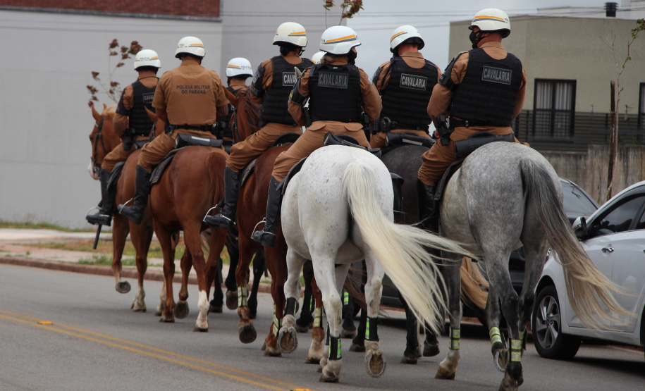 PM inicia operação Saturação com mais de 200 policiais militares no CIC, em Curitiba