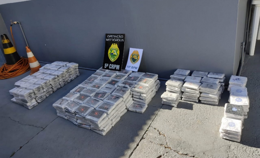 PM encerra segunda edição da Megaoperação Metrópolis com 1,8 toneladas de drogas apreendidas e 255 detidos