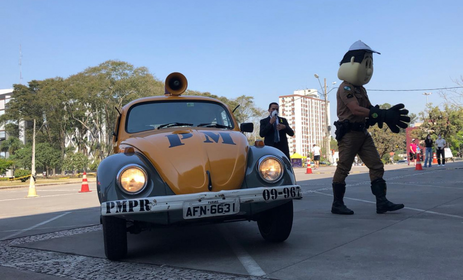 BPTran encerra Semana Nacional do Trânsito com apoio a arrecadação de brinquedos para a Campanha Paraná Piá