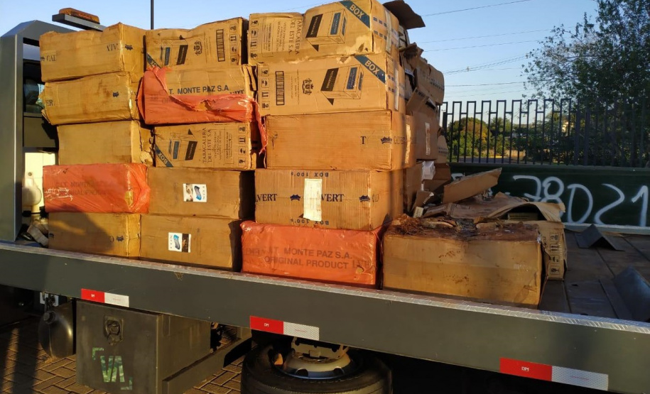 BPFron apreende R$ 175 mil em cigarros contrabandeados no oeste do Paraná