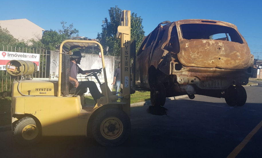 Quase 140 veículos são retirados do pátio da Delegacia de Campo Largo