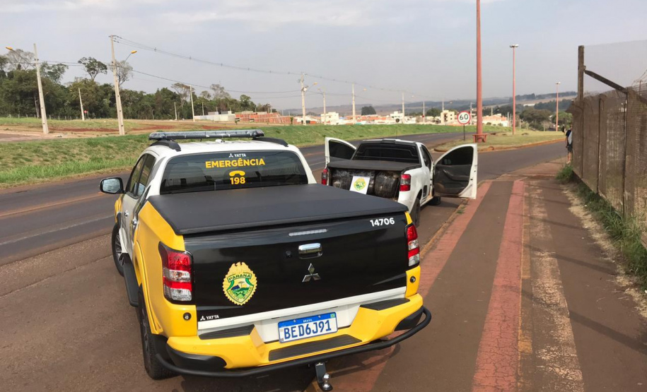 Carro furtado em Joinville (SC) é apreendido pelo BPRv com mais de 100 quilos de Skunk no Oeste do Paraná