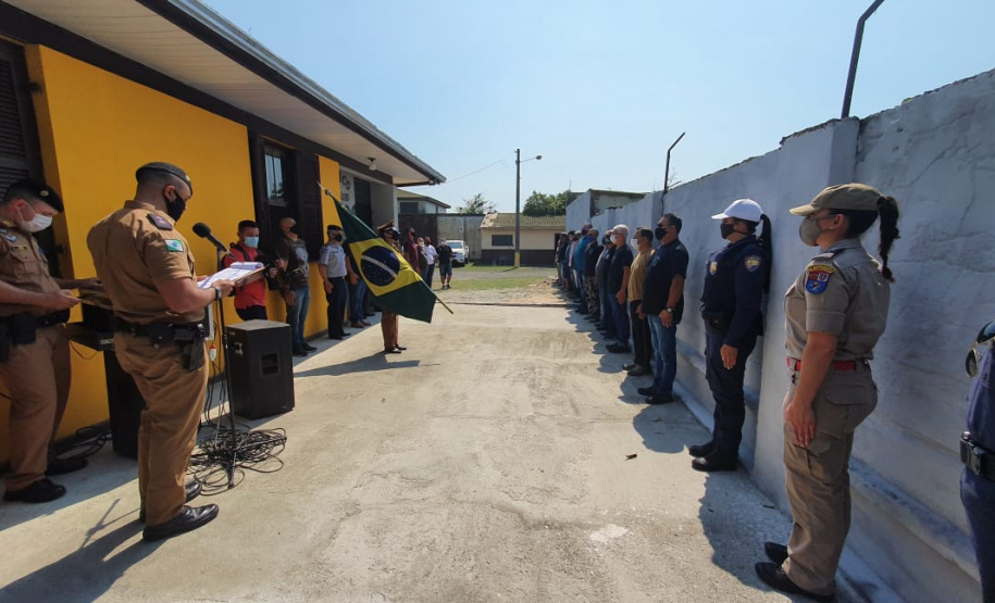 Veteranos da PM do Litoral passam a ter uma sala para atividades dentro de unidade da PM