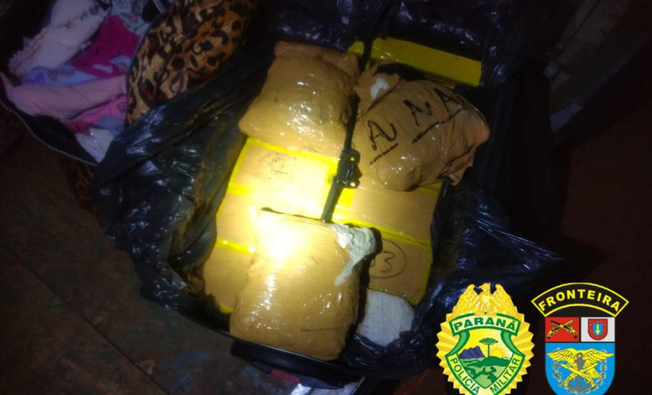 BPFron apreende drogas e carros utilizados para o contrabando em duas cidades de fronteira