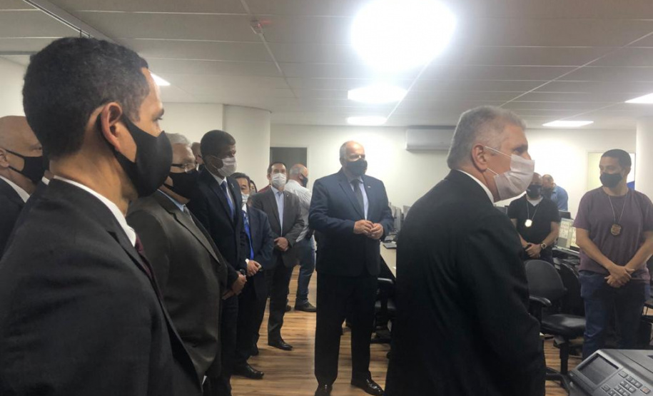 Secretário coronel Marinho faz visita técnica aos principais órgãos de segurança de São Paulo