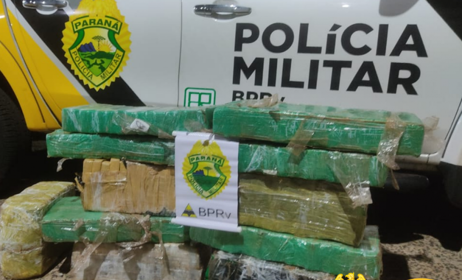 Mais de 270 quilos de maconha são apreendidos pelo BPRv em situações distintas