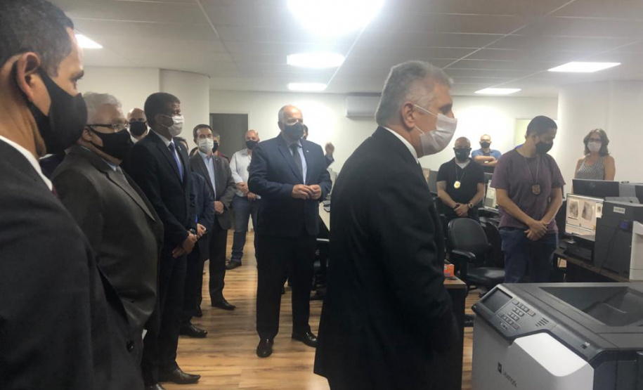 Secretário coronel Marinho faz visita técnica aos principais órgãos de segurança de São Paulo