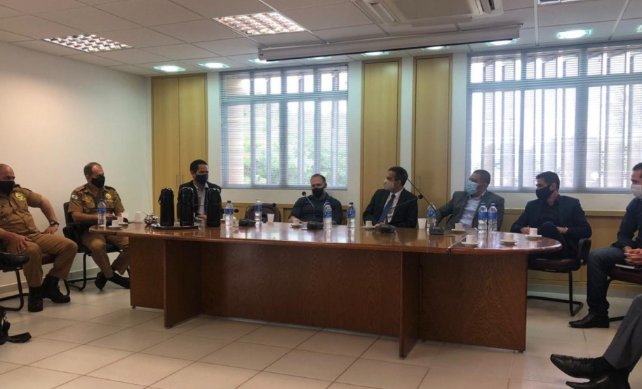 Integrantes da Segurança Pública e do Ministério Público se reúnem em Londrina