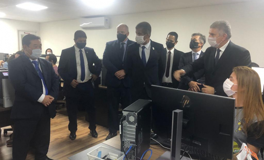 Secretário coronel Marinho faz visita técnica aos principais órgãos de segurança de São Paulo