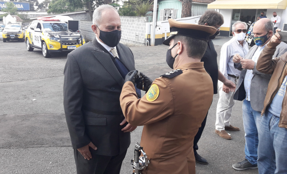 Polícia Rodoviária Estadual recebe novas viaturas no aniversário de 56 anos