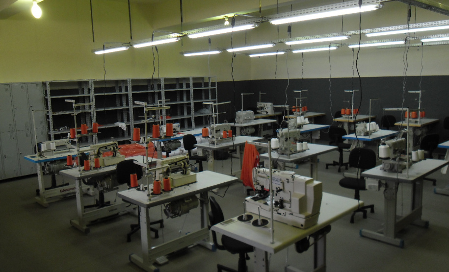 Penitenciária Central do Estado inaugura novo canteiro de trabalho para presos