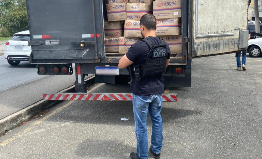 Polícia Civil recupera carga roubada de hidráulicos avaliada em R$380 mil