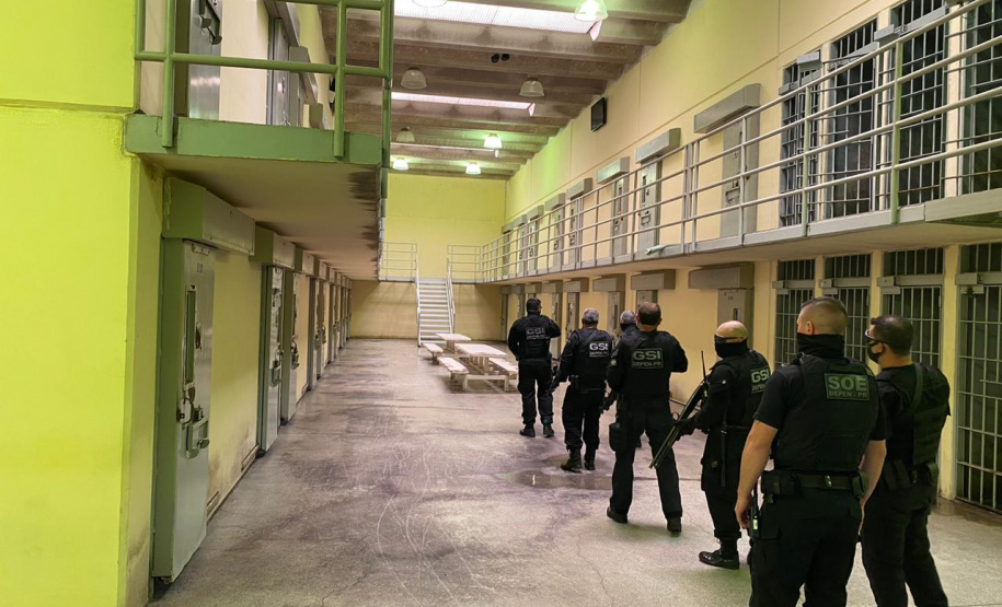 Regional do Depen em Ponta Grossa agora conta com Grupo de Segurança Interna