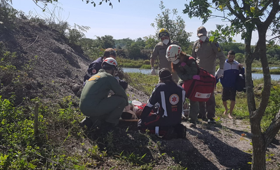 BPMOA presta apoio a duas situações distintas durante o final de semana na RMC; três pessoas foram encaminhadas