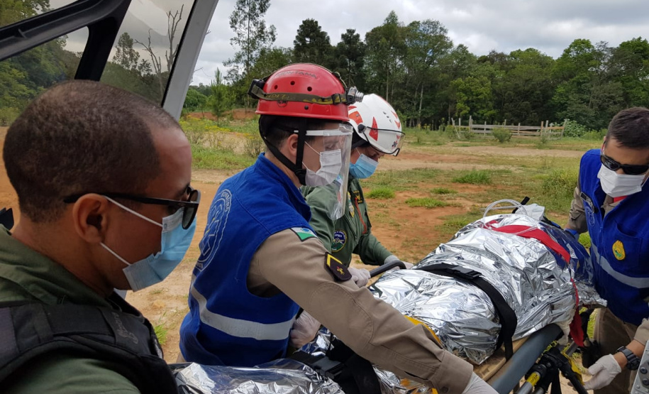 BPMOA presta apoio a duas situações distintas durante o final de semana na RMC; três pessoas foram encaminhadas