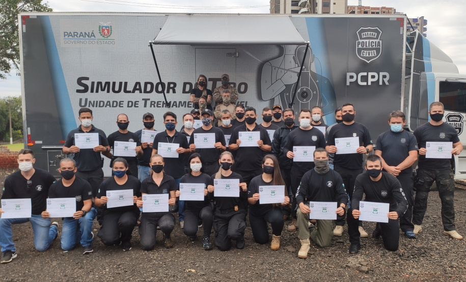 Polícia Civil promove 2° curso de armamento e tiro em Foz do Iguaçu