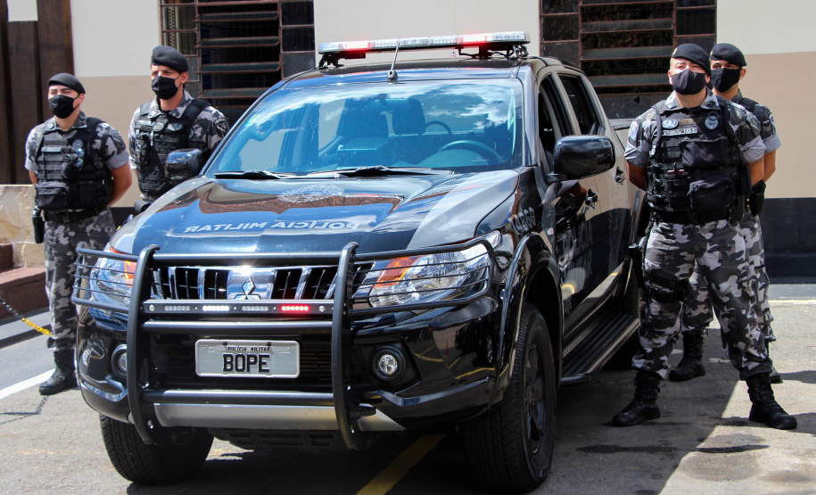 BOPE comemora 10 anos de criação com entrega de medalhas em Curitiba