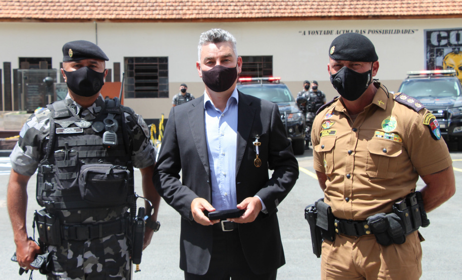 BOPE comemora 10 anos de criação com entrega de medalhas em Curitiba